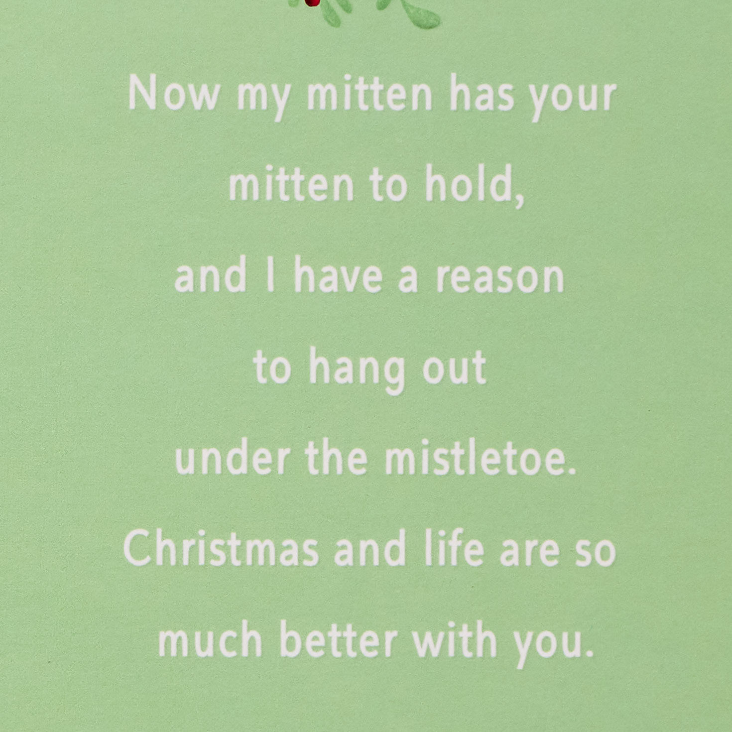 Stockings on Fireplace Christmas Card for Wife Sentiment image number 3