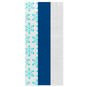 Snowflake Print, Blue and White Tissue Paper Pack front image number 1