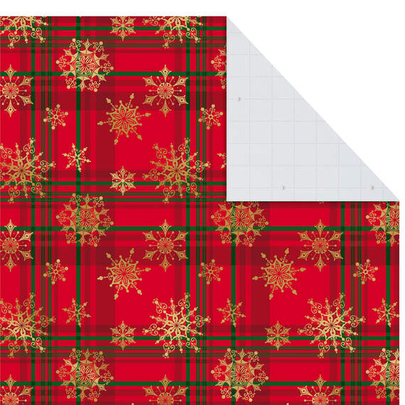 Christmas Prints Assorted Flat Wrapping Paper With Gift Tags, 12 sheets, , large image number 7