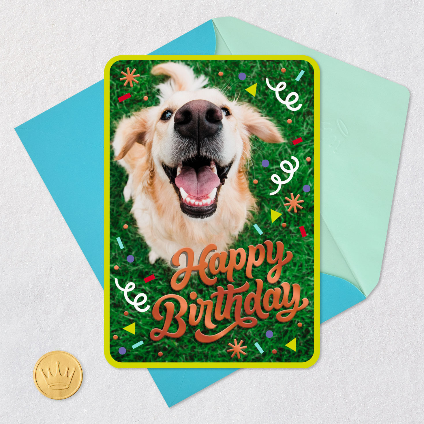 Doggone Happiness Birthday Card, , large image number 5