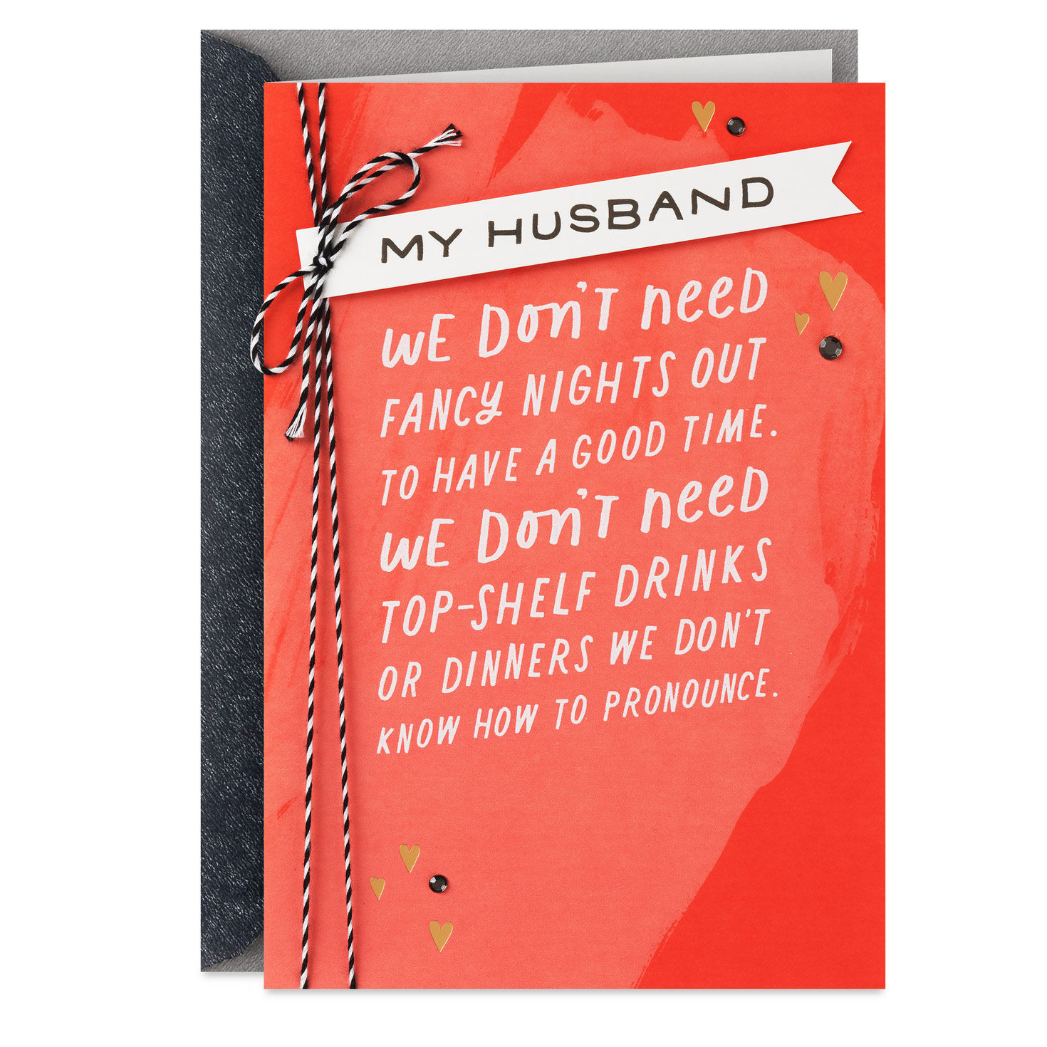 We Just Need You and Me Valentine's Day Card for Husband
