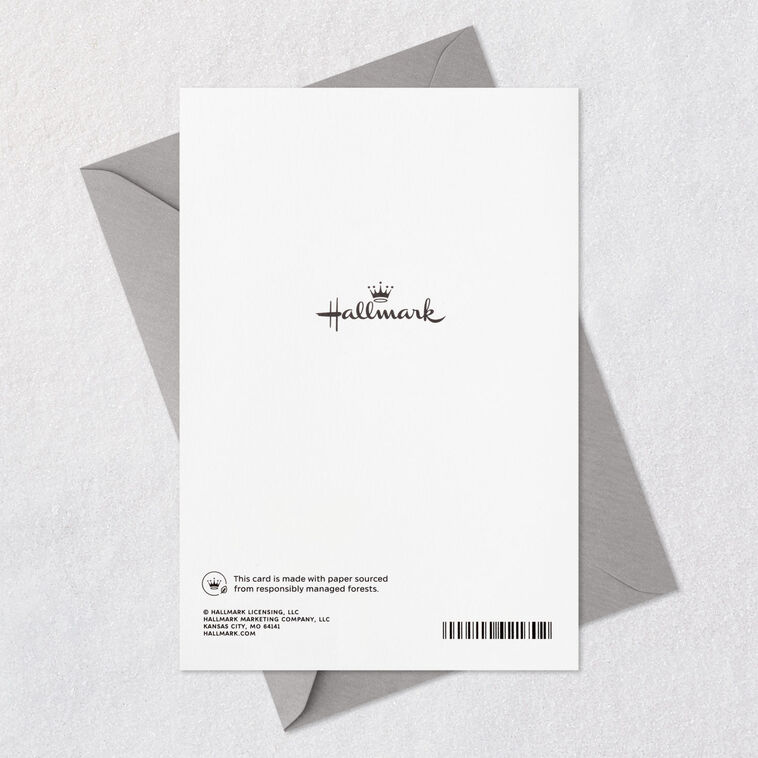 Silver and Gold Heart Wedding Card from Us  image number 7