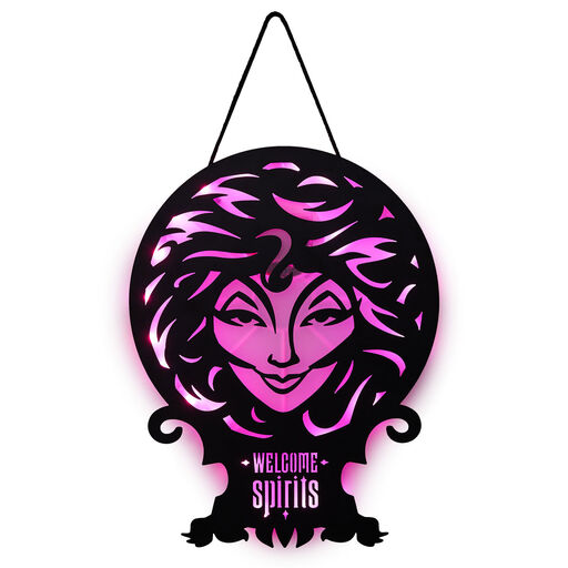 Disney The Haunted Mansion Madam Leota Lighted Hanging Sign, 11x16, 
