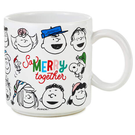 Peanuts® So Merry Together Ceramic Mug, 13.5 oz., , large