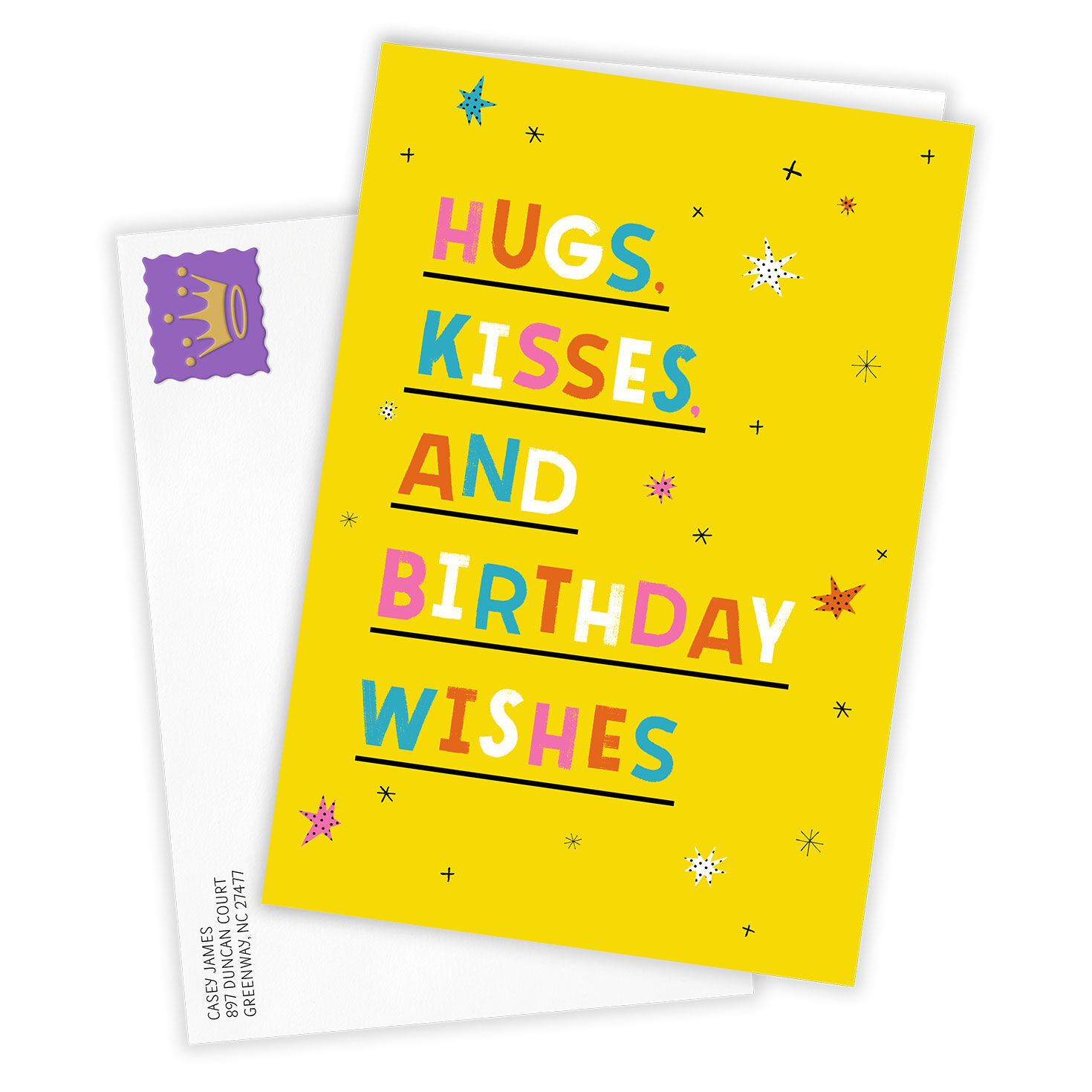 Hugs, Kisses and Wishes Custom Birthday Card for only USD 4.99 | Hallmark