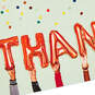 Thanks for the Helping Hand Balloons Thank-You Card, , large image number 4