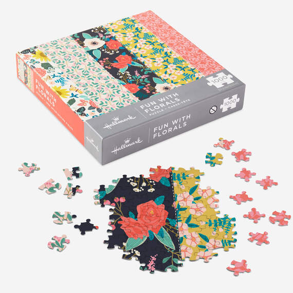 Fun With Florals 1,000-Piece Jigsaw Puzzle, , large image number 2