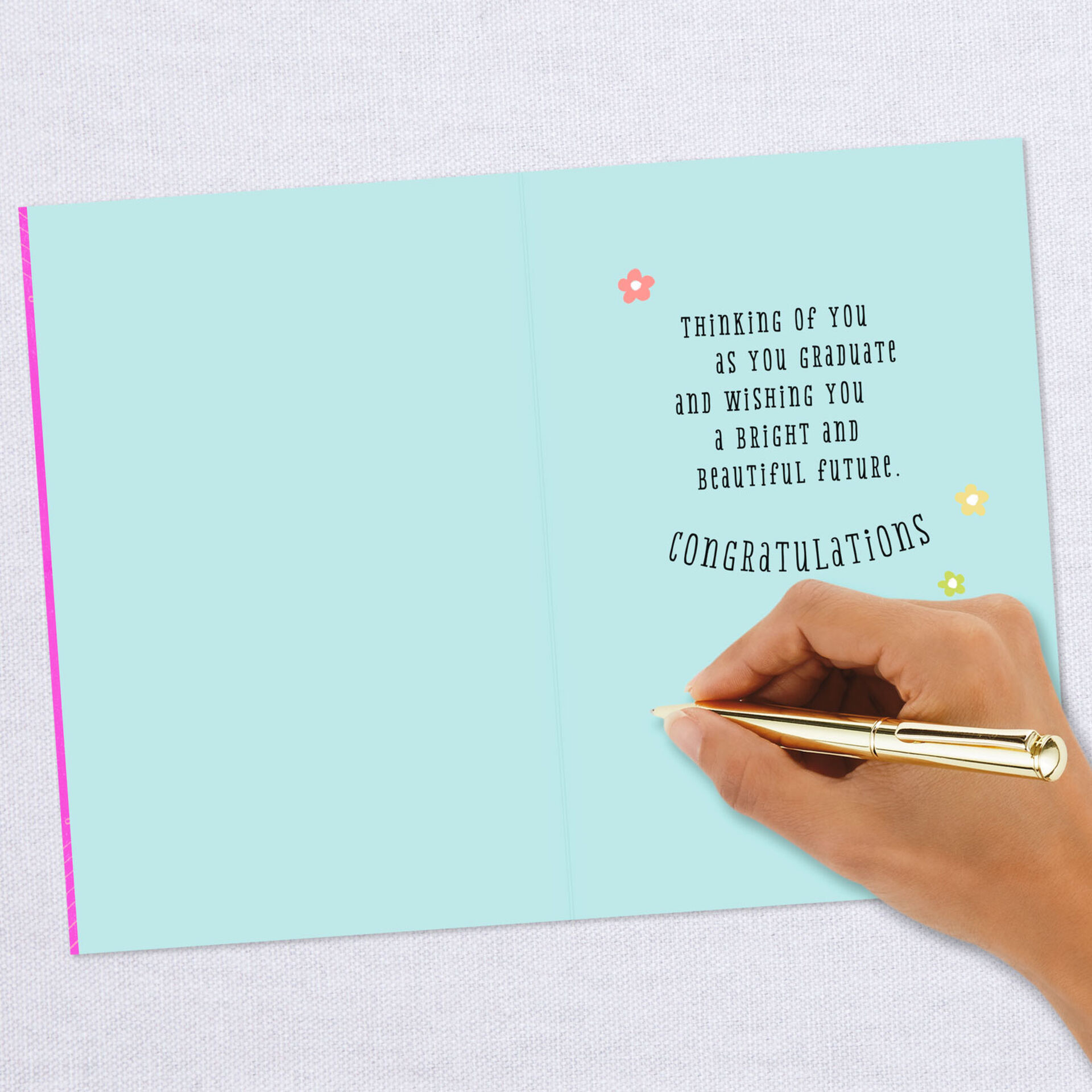 Bright and beautiful future high school graduation card for her Bright and Beautiful Future High School Graduation Card for Her