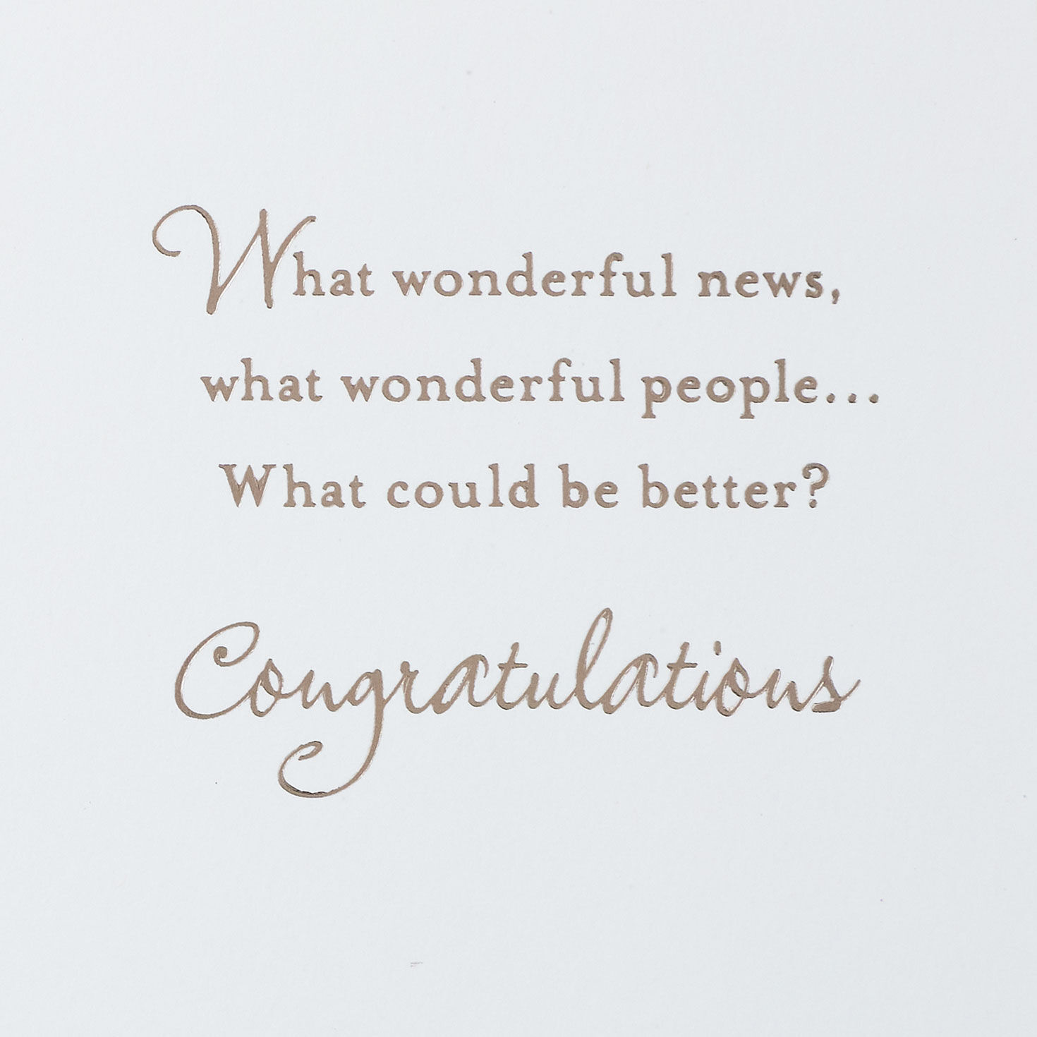 Watercolor Flowers Engagement Congratulations Card Sentiment image number 2