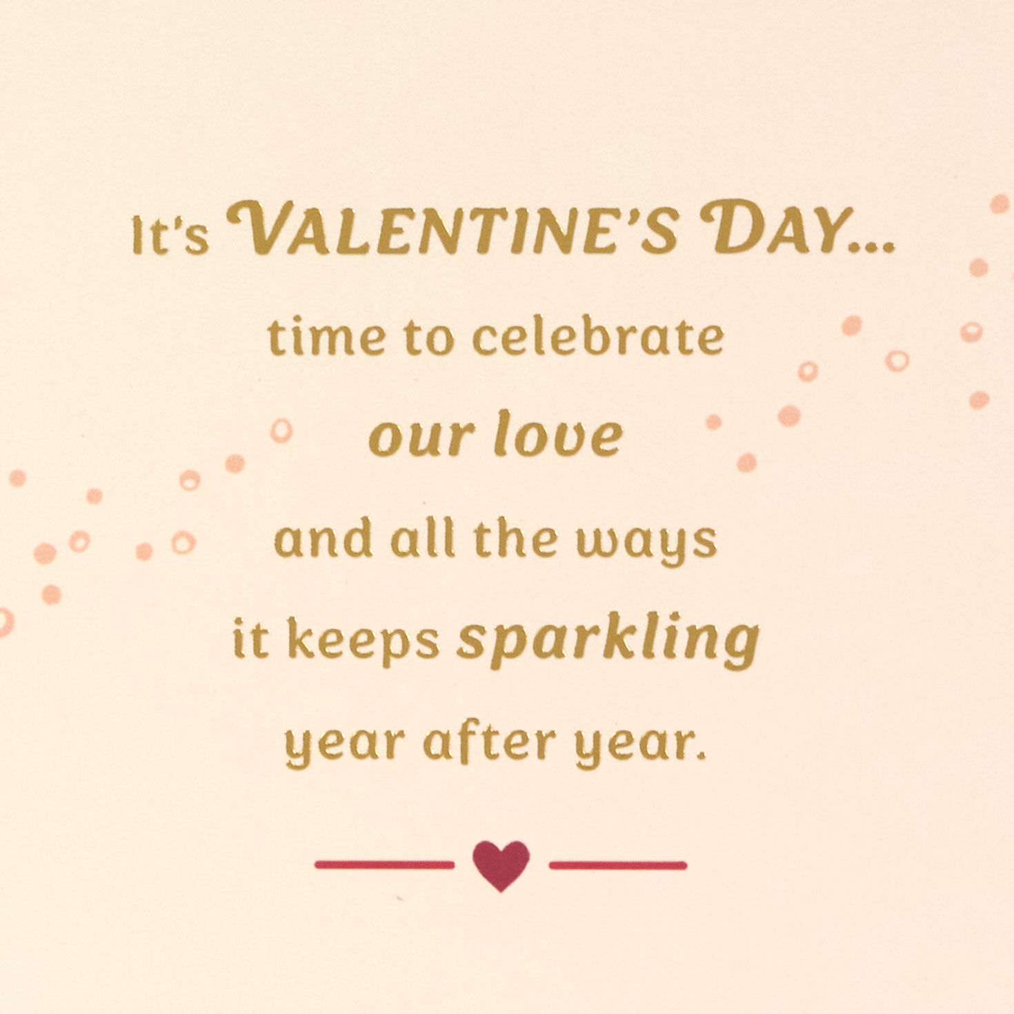 Champagne and Flutes Valentine's Day Card for Wife Sentiment image number 2