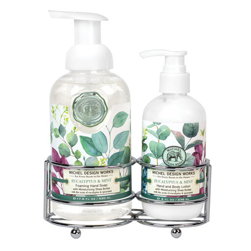 Eucalyptus and Mint Hand Care Caddy, Set of 3, 