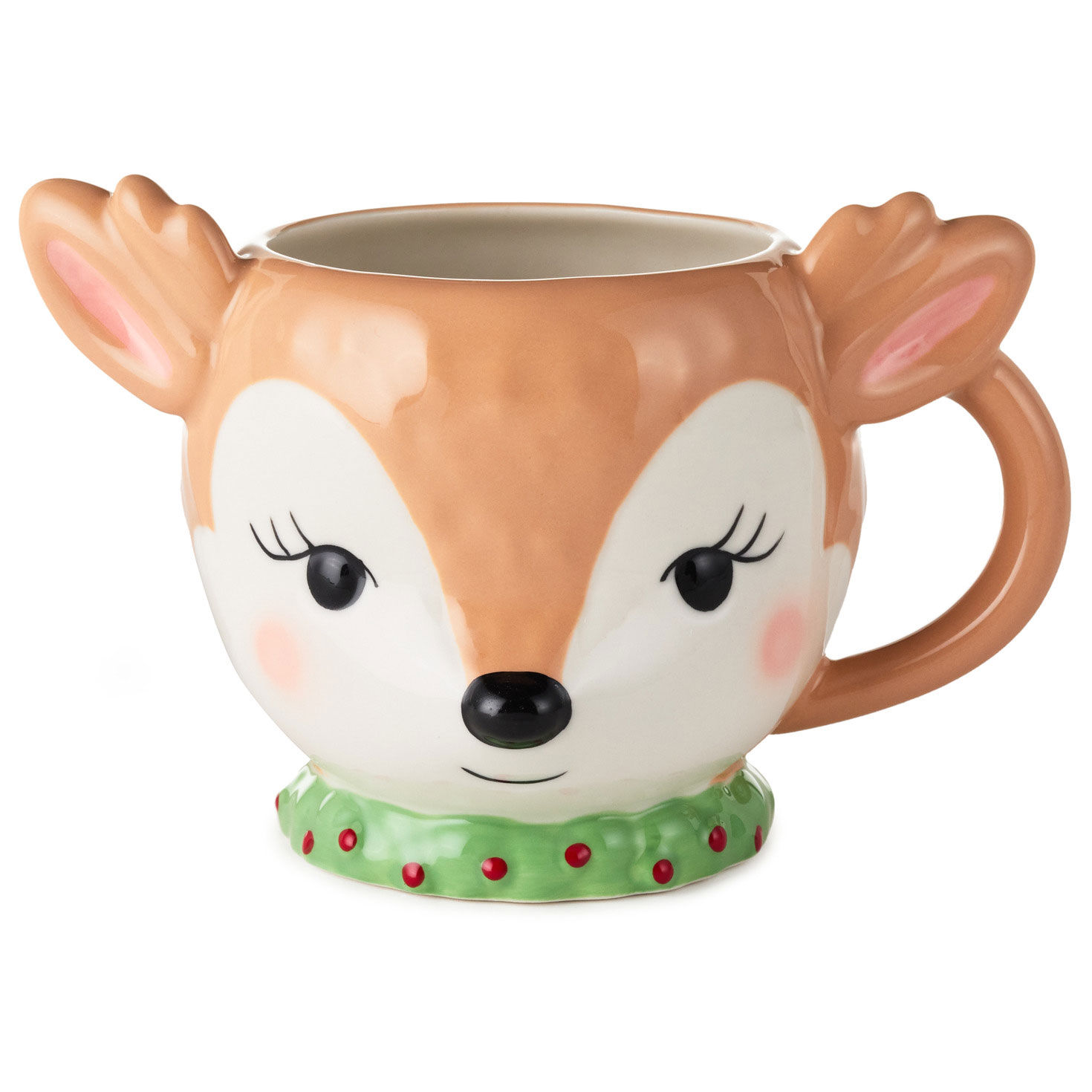 Sculpted Reindeer Mug, 15.9 oz.