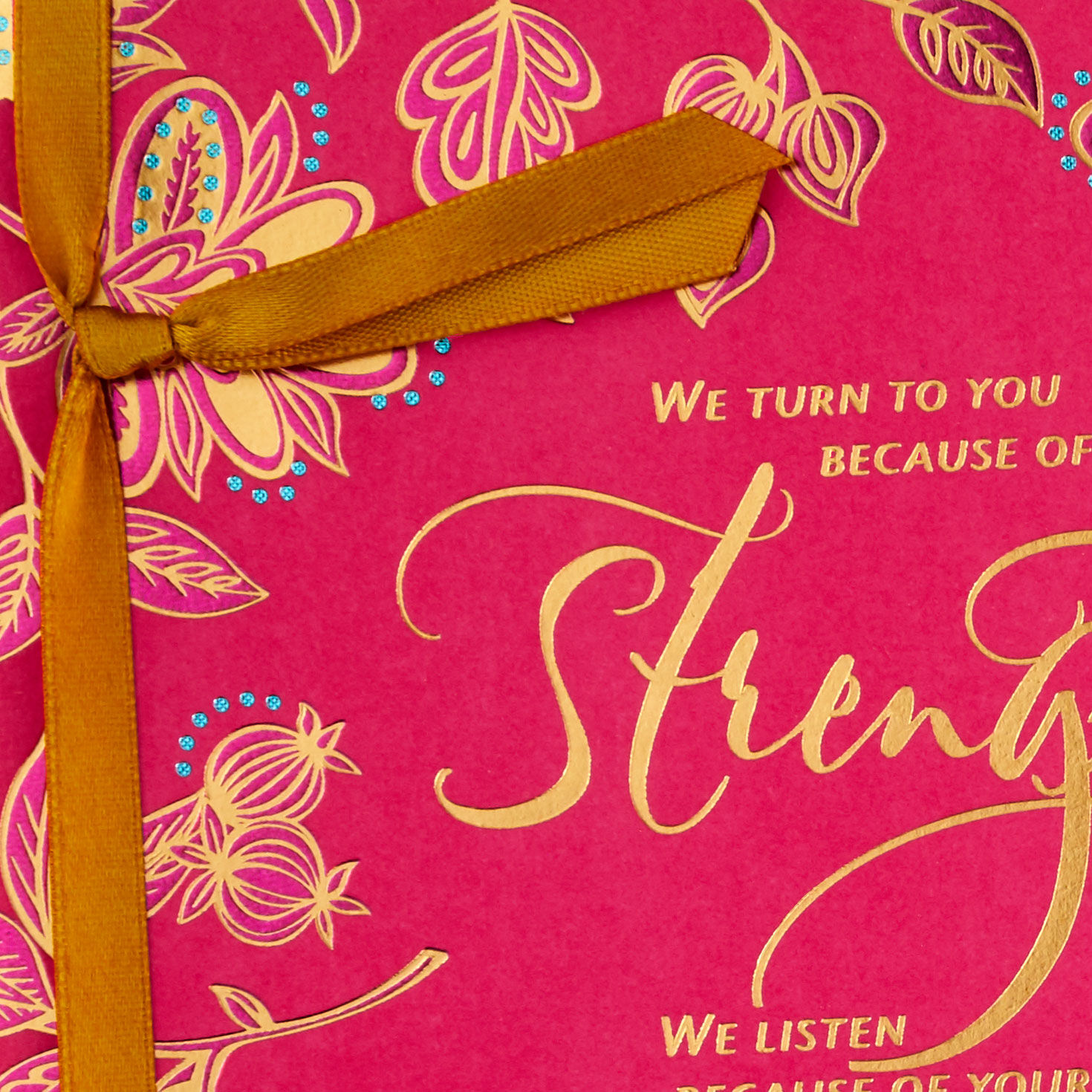 Vintage Flowers Grandmother Mother's Day Card Open card with envelope image number 4