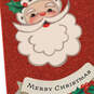 Sparkly Vintage Santa Money Holder Christmas Card, , large image number 4