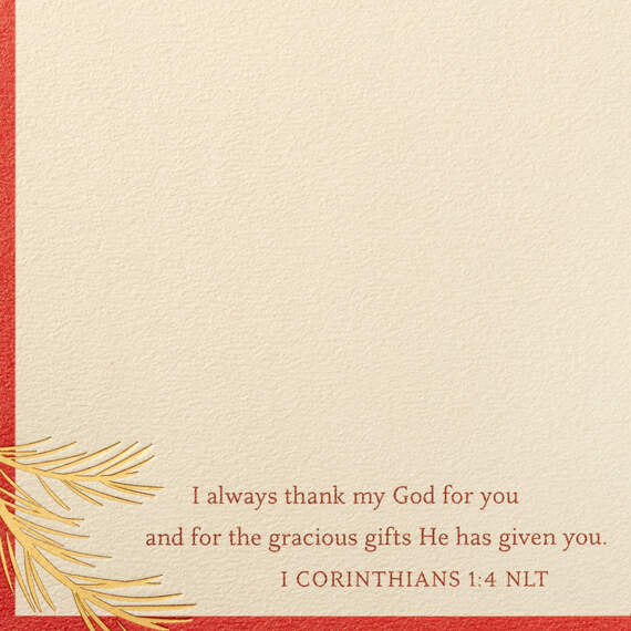 You're Such a Blessing Religious Christmas Card for Mom, , large image number 3