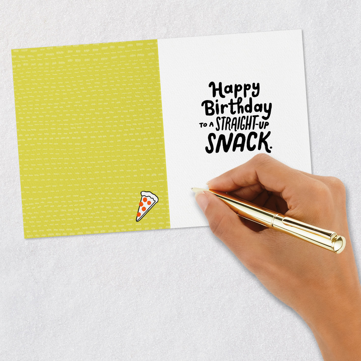 You're a Straight-Up Snack Funny Birthday Card, , large image number 6
