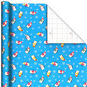 Playful Penguins Jumbo Holiday Wrapping Paper  image number 1