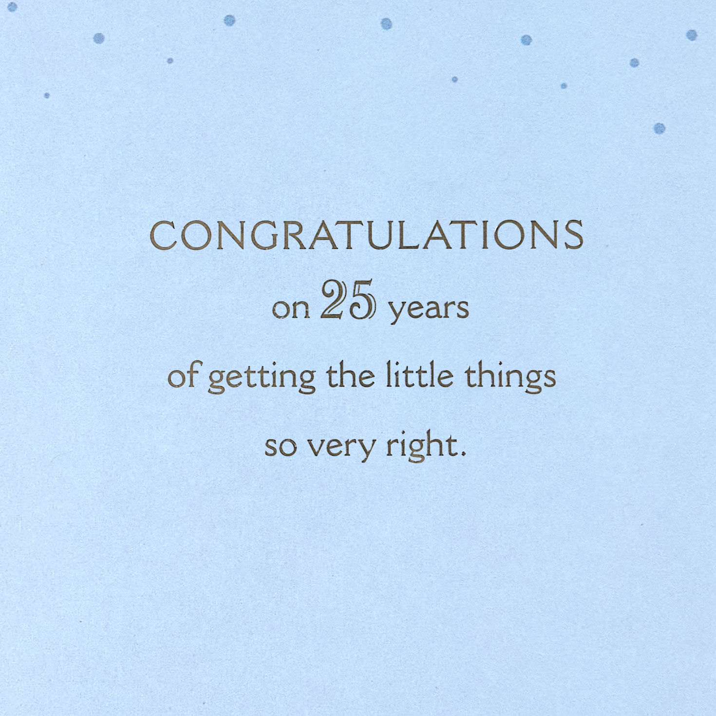 Little Things Add Up 25th Anniversary Card for Couple for only USD 5.59 | Hallmark