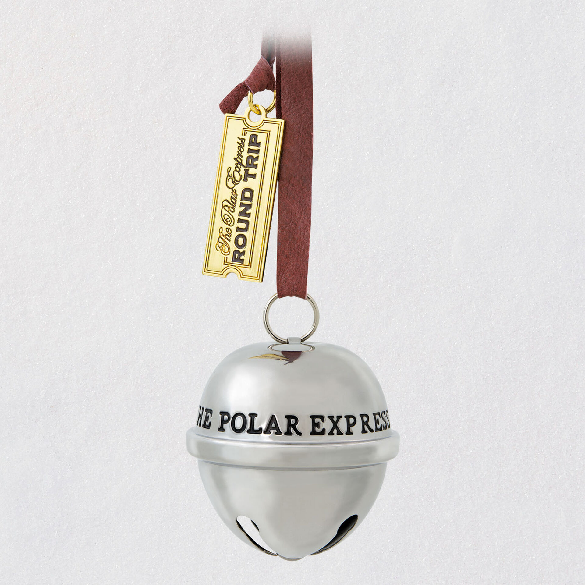 The Polar Express Santa S Sleigh Bell 2021 Metal Ornament Keepsake Ornaments Hallmark