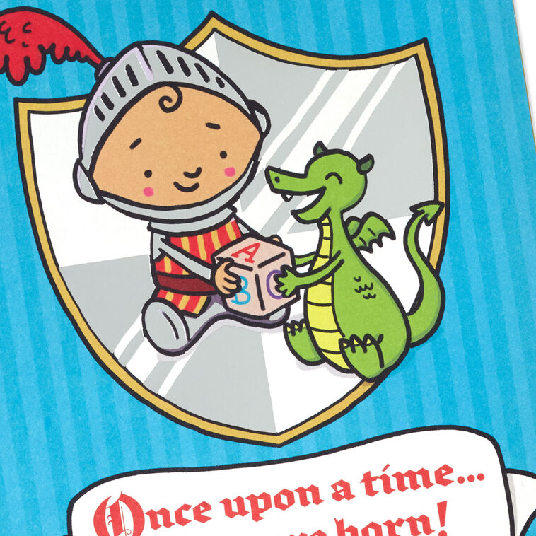 Once Upon a Time Birthday Card for Boy With Activity Sheet, , large image number 7