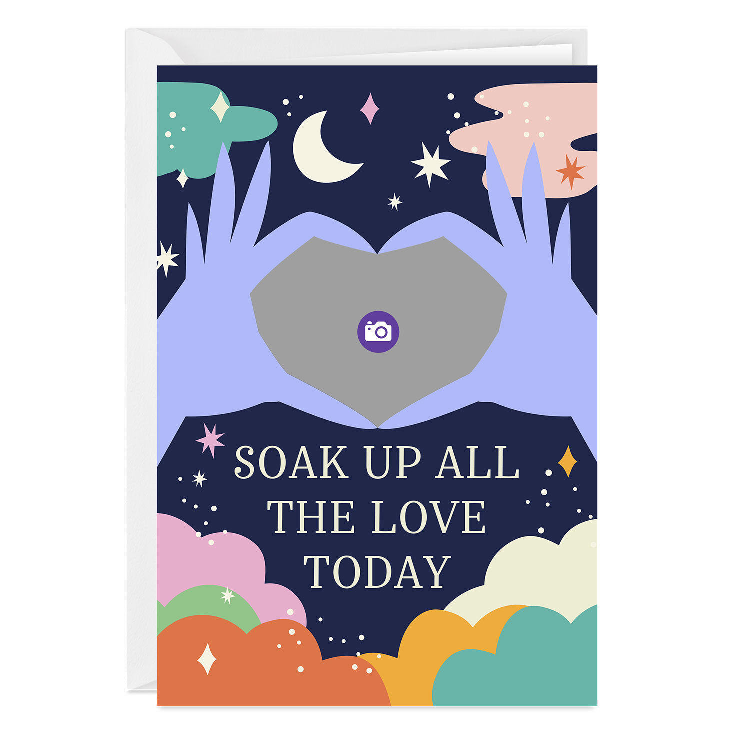 Soak Up All the Love Today Custom Love Card, , large image number 3