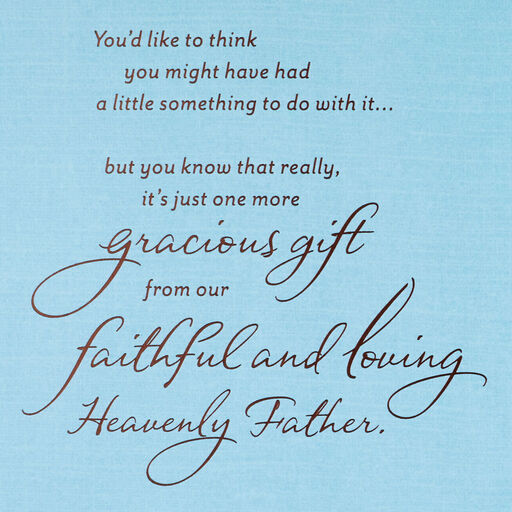 Pride and Joy Religious Father's Day Card for Son, 