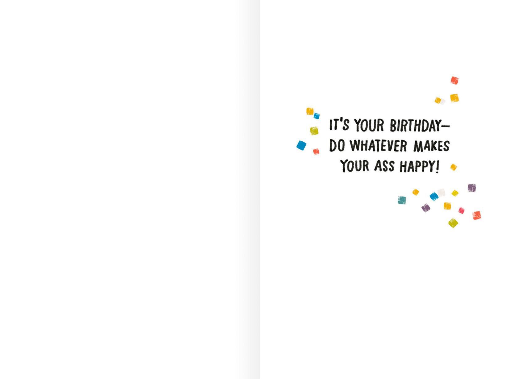 Cheeky Celebration Funny Birthday Card