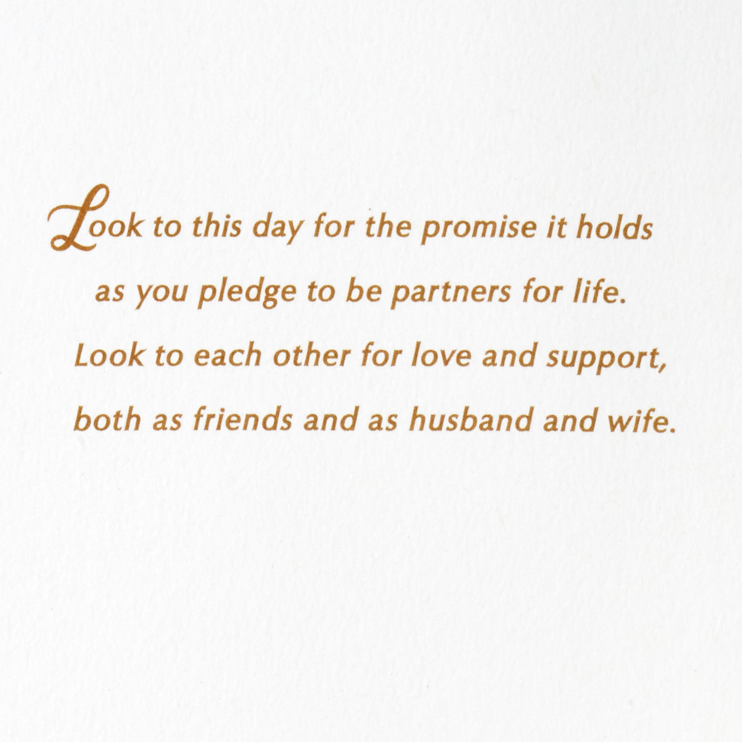 Husband and Wife Floral Heart Wedding Card  image number 2