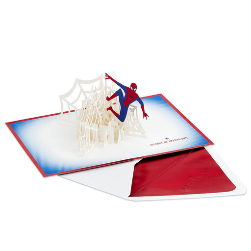 Marvel Spider-Man You Deserve an Amazing Day 3D Pop-Up Card, 