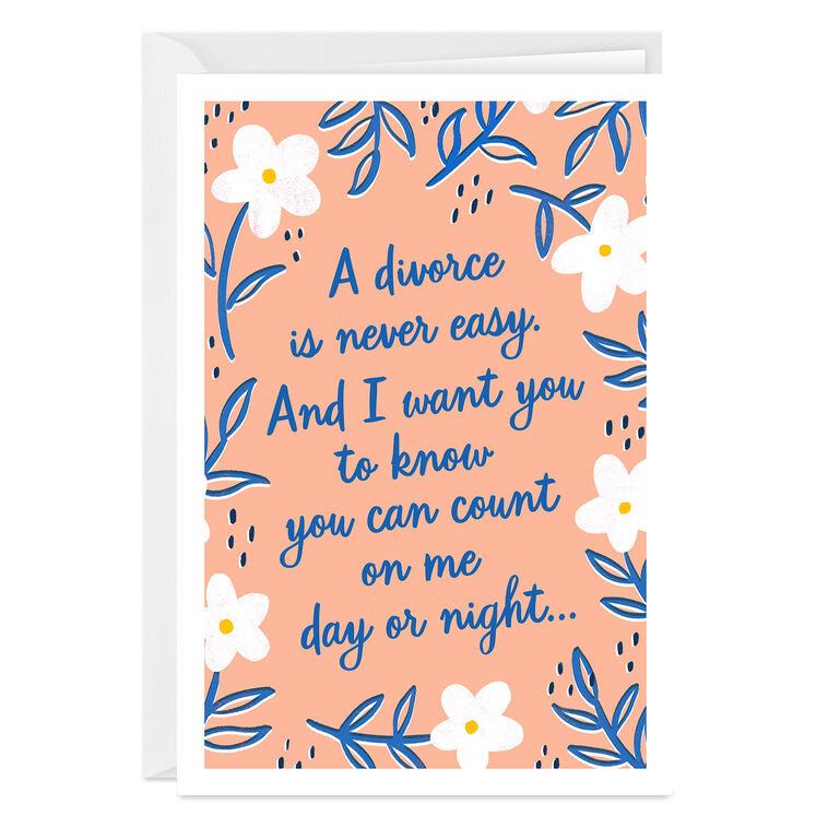 You Can Count on Me Custom Support Card