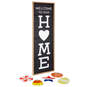 Welcome Home Front Porch Sign With Seasonal Decorations, 16.5x47.25, , large image number 1