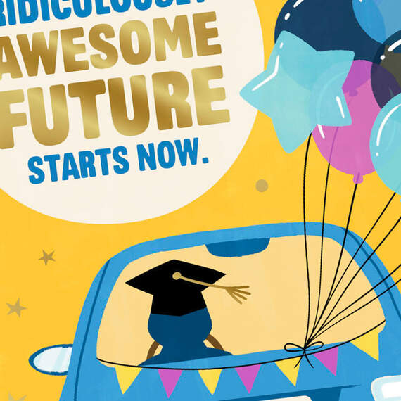 Your Awesome Future Starts Now Venmo Graduation Card, , large image number 4