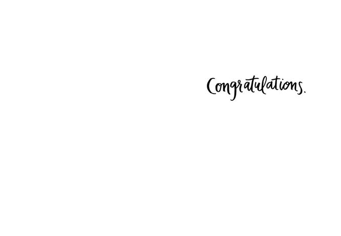 congratulations on baby card