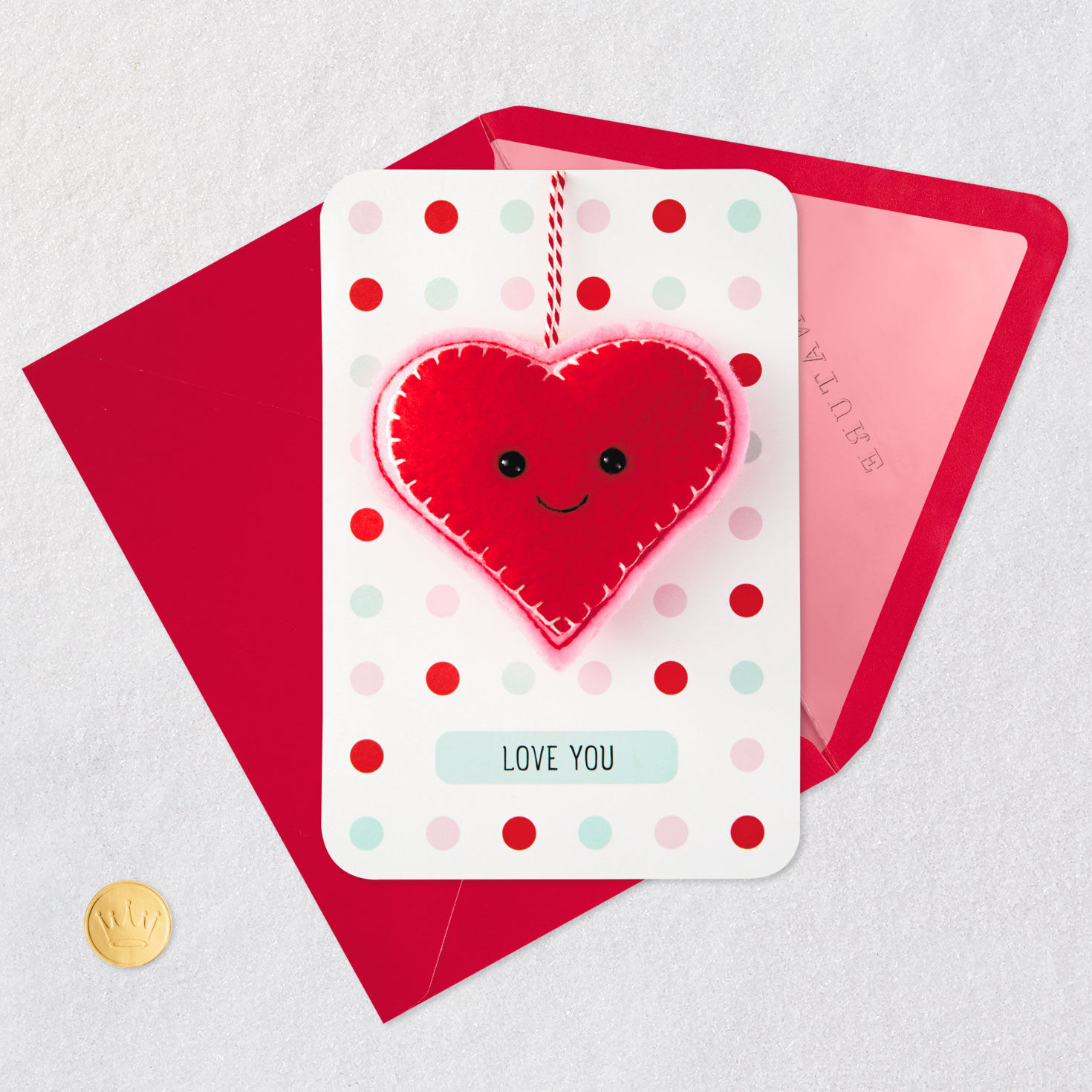 How Much You're Loved Valentine's Day Card With Detachable Heart for only USD 9.59 | Hallmark