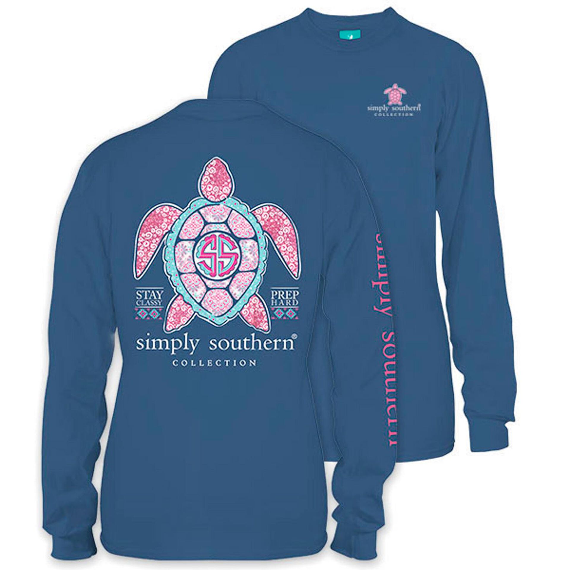 Simply Southern Women S Princess Turtle Long Sleeve T Shirt