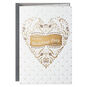 Mazel Tov Quilted Heart Wedding Card, , large image number 1