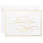 Polished Gold Assorted Blank Thank-You Notes, Box of 50, , large image number 3