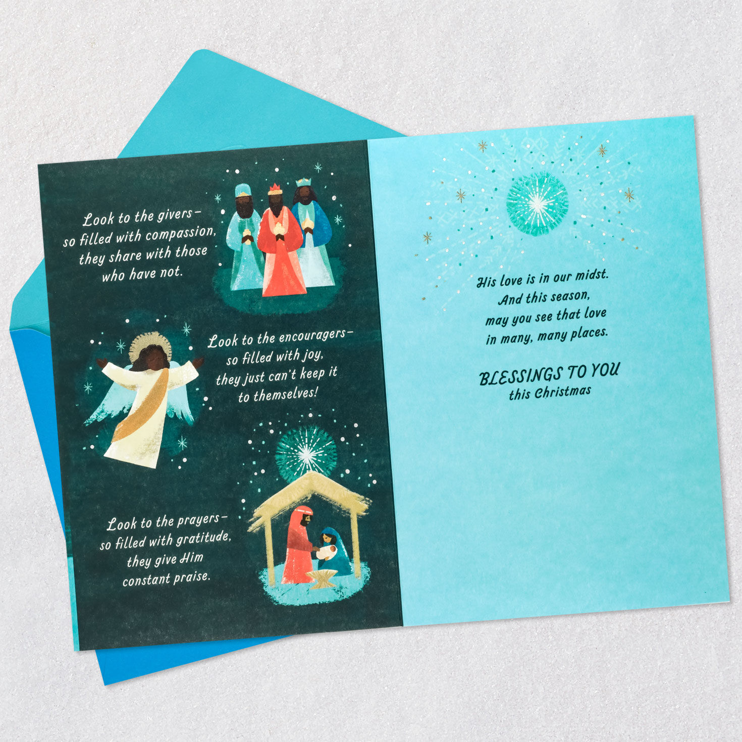 God's Love is in Our Midst Religious Christmas Card for only USD 5.99 | Hallmark