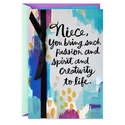 Incredible in So Many Ways Birthday Card for Niece, 