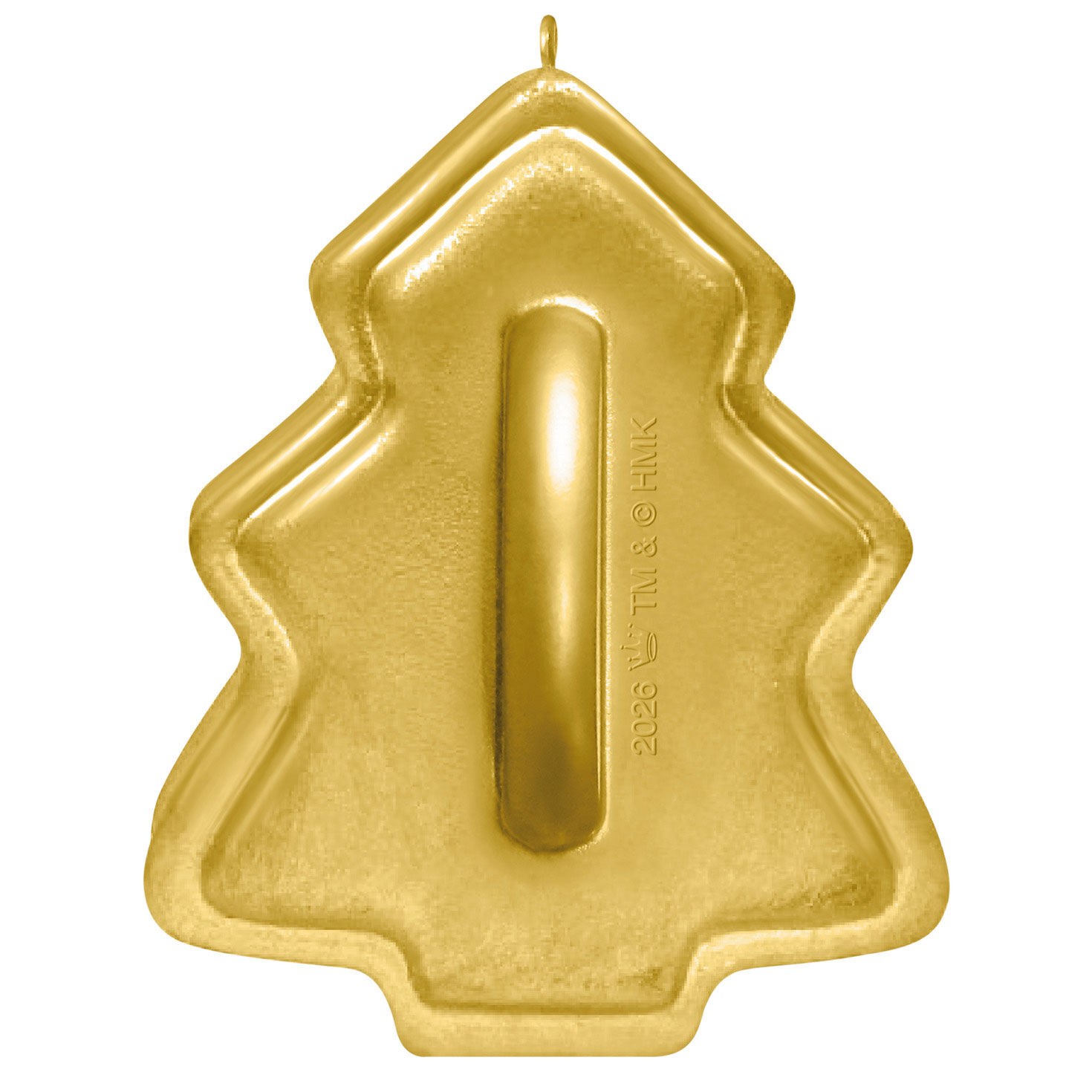 Mouse Sledding Cookie Cutter Keepsake Ornament Back image number 6