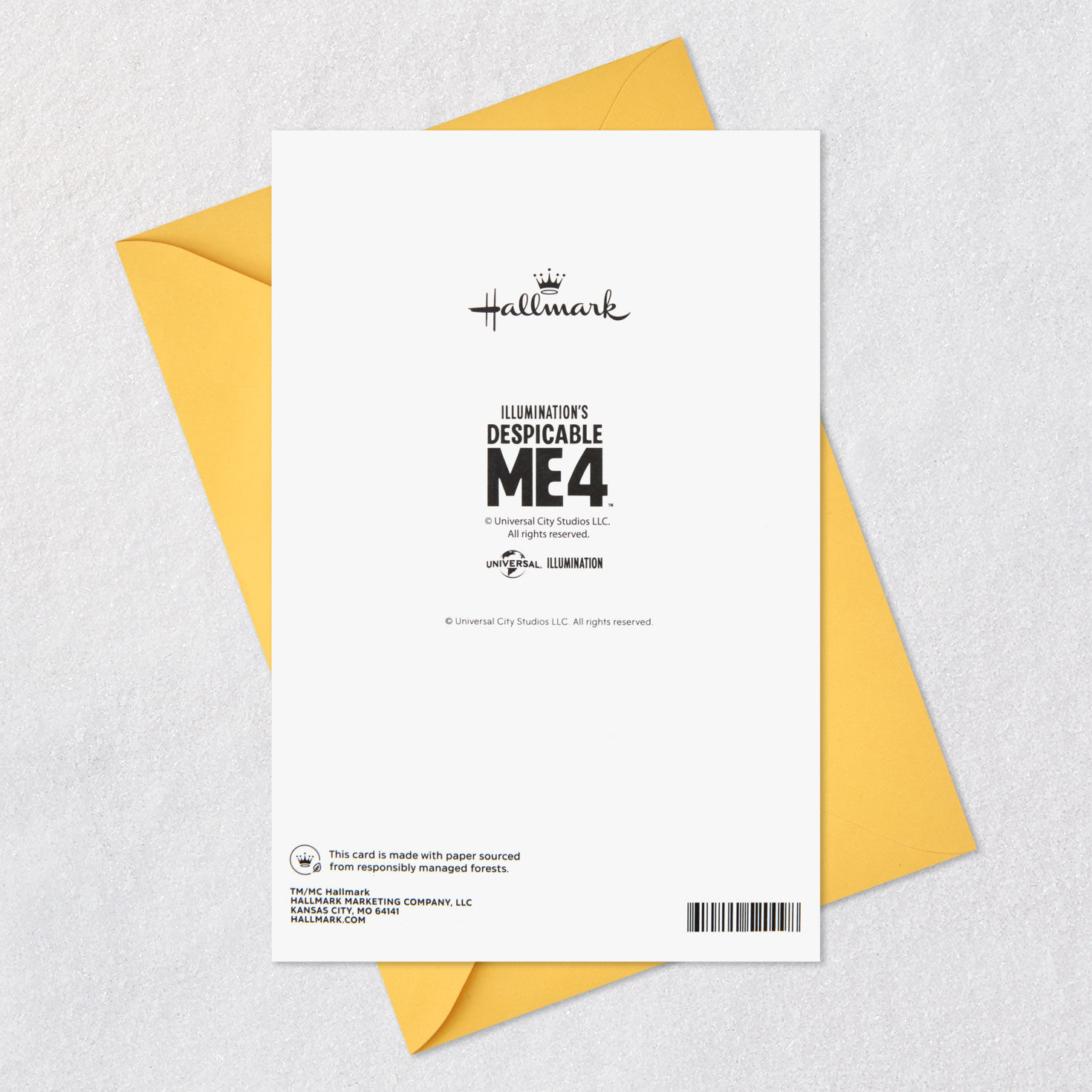 Despicable Me 4 Mind-blowing Coolness Minions Birthday Card for Kids With Stickers, , large image number 9