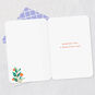 Tropical Flowers Hello Friend Friendship Card Open card with envelope image number 3