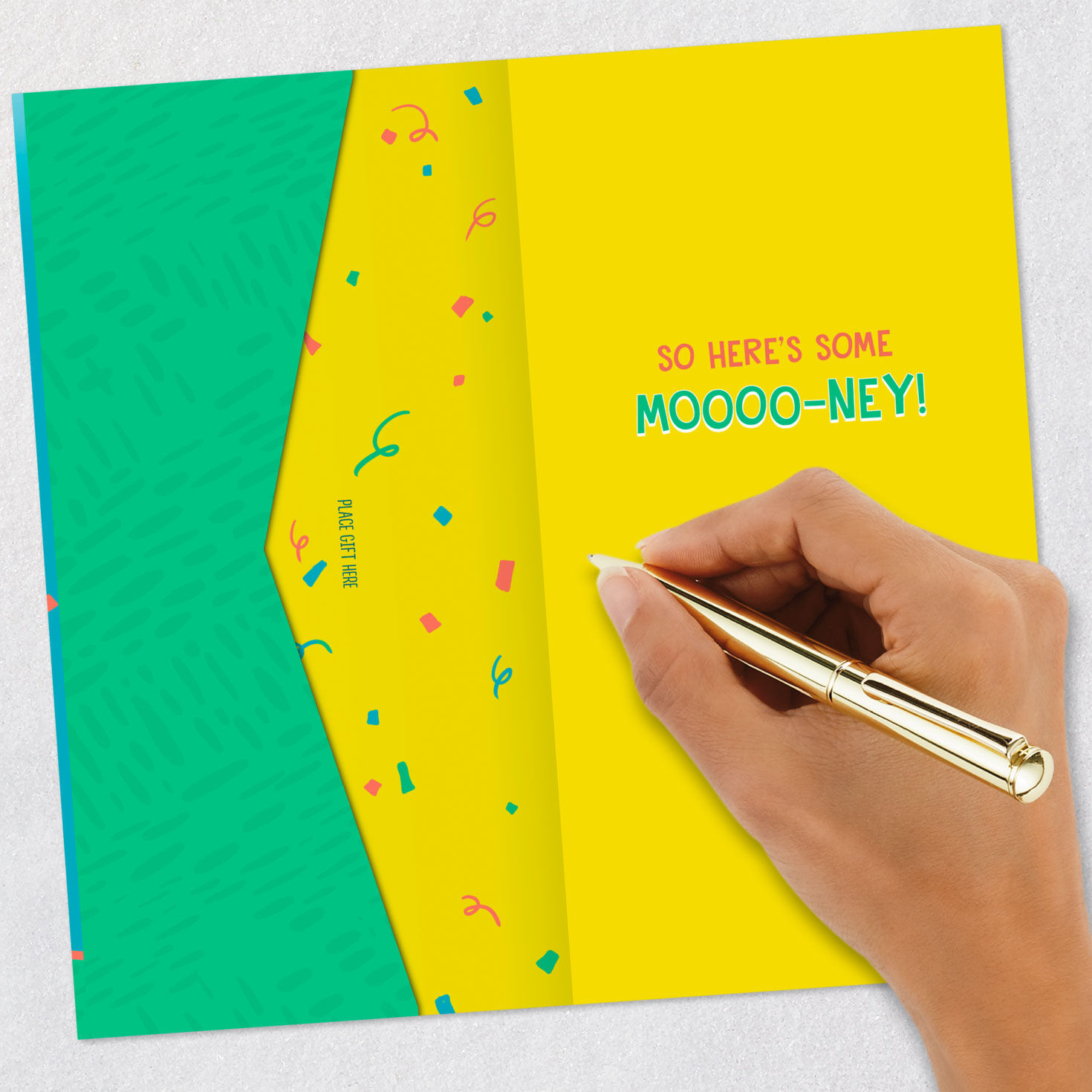Herd It's Your Day Funny Money Holder Birthday Card for Kids, , large image number 7