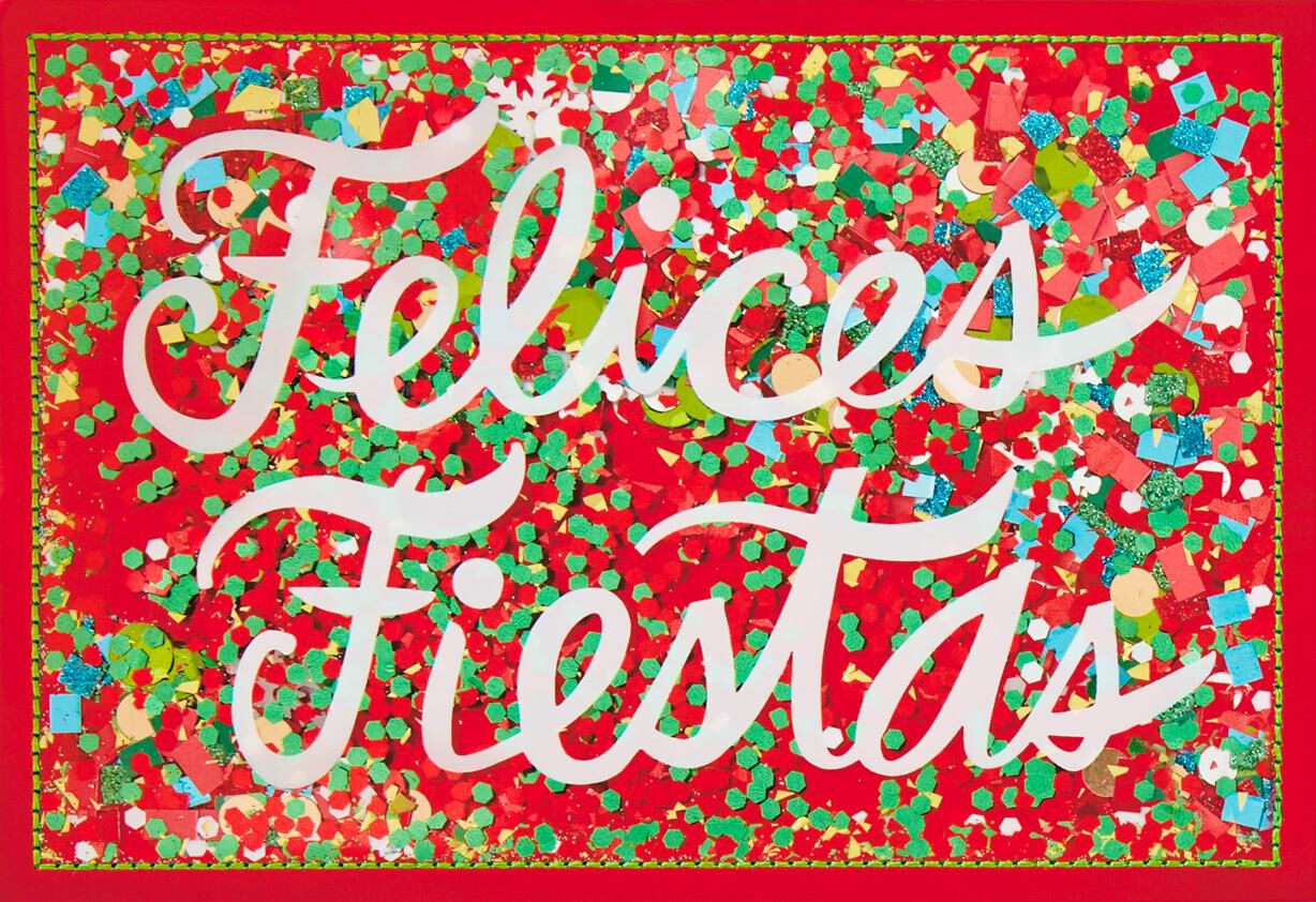 Felices Fiestas Spanish-Language Christmas Card