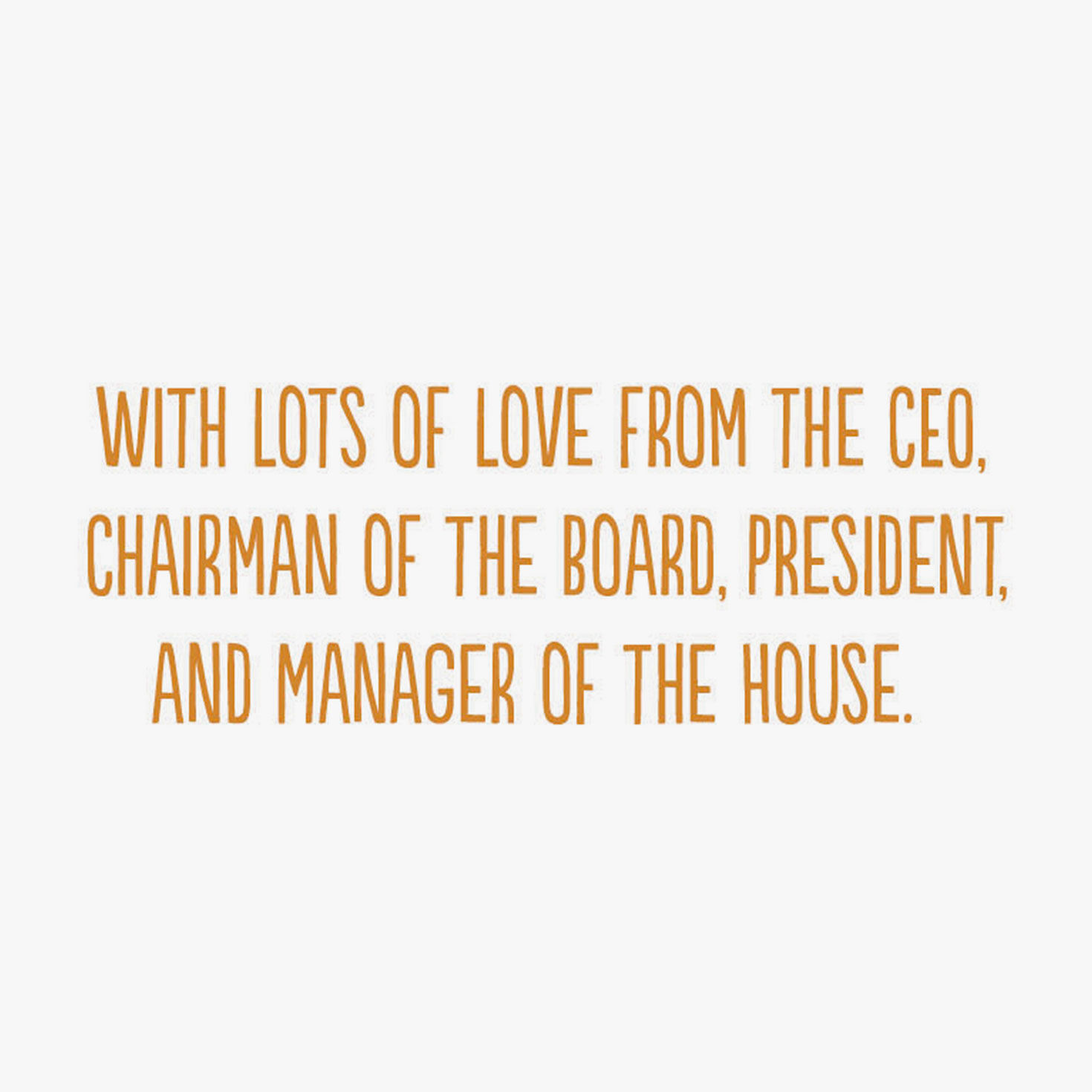 House Graphic Funny Father's Day Card for Husband Sentiment image number 2