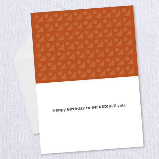 Personalized Orange Photo Corners Photo Card, 