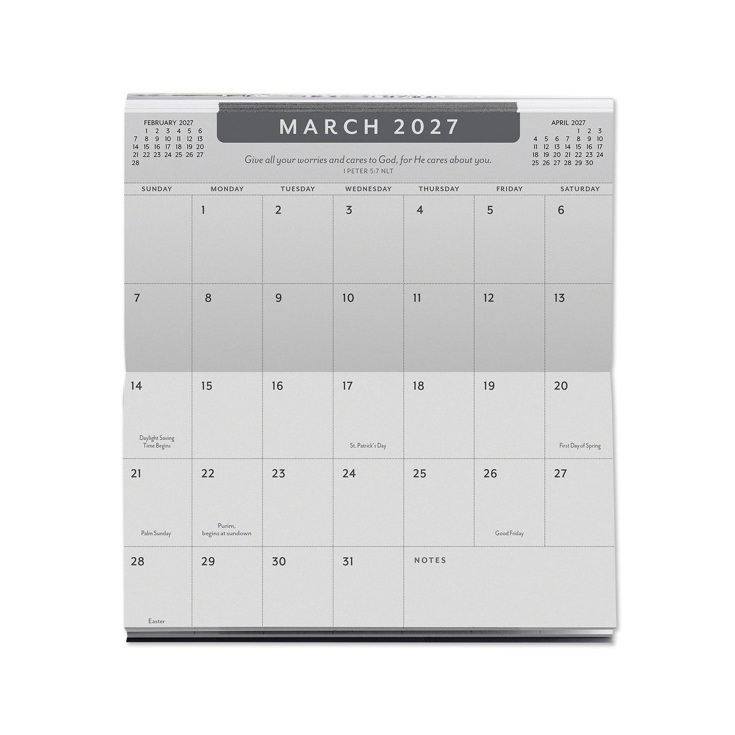 Red Lighthouse 2027 2028 2-Year Pocket Calendar inside spread image number 5