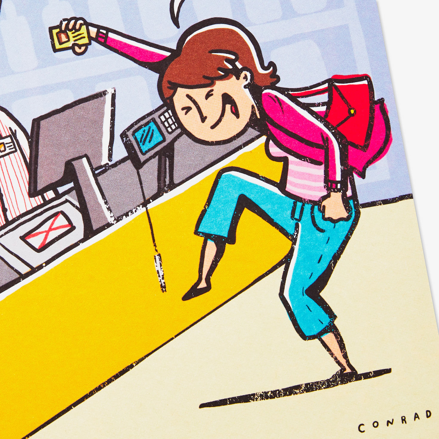 ID Check Funny Birthday Card for Her Card Front Detail image number 4