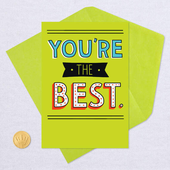 You're the Best Funny Card, , large image number 5