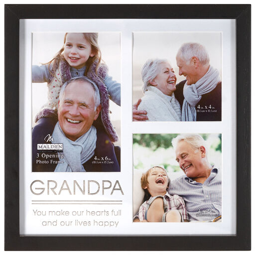 Malden Grandpa Modern Collage Picture Frame, 